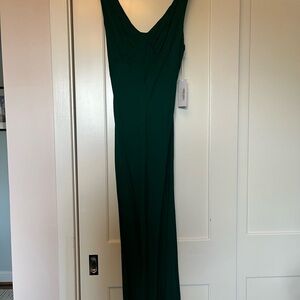 Reformation Deep Green Maxi Dress NWT Size XS Emerald
